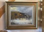 Cold Leather-Hot Coffee 20x24 Oil Painting by Artist Jack Terry     $4200.00